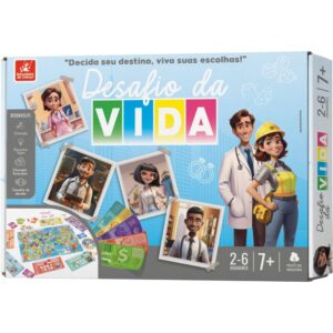 Jogo de Tabuleiro Jogo da Vida - Imagem 1