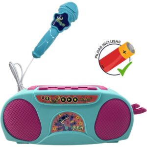 Brinquedo Diverso Stitch Boom Box Karaoke Infan. - Imagem 2