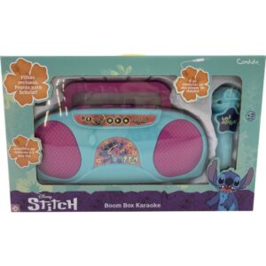 Brinquedo Diverso Stitch Boom Box Karaoke Infan. - Imagem 3
