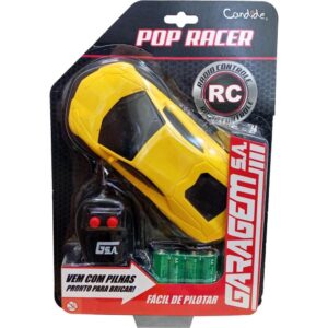 Carrinho Controle Remoto Pop Racer Garagem Sa 3FUN/Pilh - Imagem 3