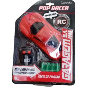 Carrinho Controle Remoto Pop Racer Garagem Sa 3FUN/Pilh - Imagem 5