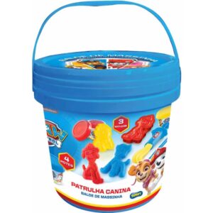 Massa para Modelar Criativa Patrulha Canina Balde C/4PTS - Imagem 3