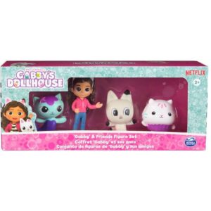 Miniatura Colecionavel a Casa da Gabby C/ 4 Figuras - Imagem 3