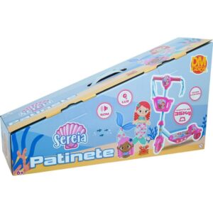 Patinete Sereia C/Luz,som e Cesta - Imagem 2