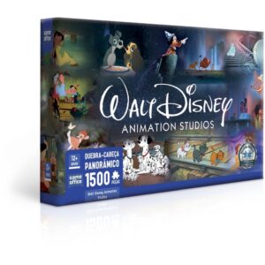 Quebra-Cabeca Cartonado Walt Disney Animation 1500PCS - Imagem 1