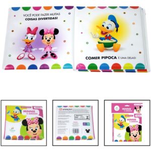 Livro para Banho Minnie e Amigos 14X14CM - Imagem 2