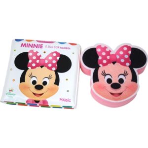 Livro para Banho Minnie C/Esponja 14X14CM - Imagem 1