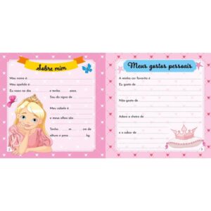 Diario da Princesa C/Adesivos - Imagem 2