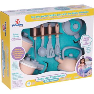 Brincando de Casinha Jogo de Panelinha.baby Gourmet - Imagem 8