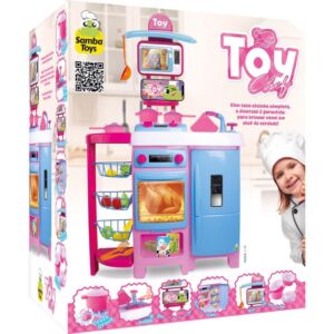 Brincando de Casinha Mega Cozinha Toy Chef 92X60CM - Imagem 2