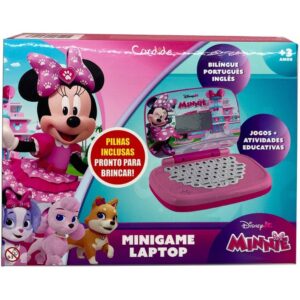 Laptop Infantil Minnie Minigame Bilingue - Imagem 4