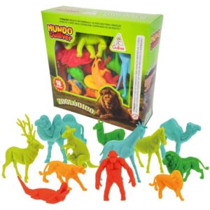 Miniatura Colecionavel Zoologico C/18FIGURAS e Cercas - Imagem 1
