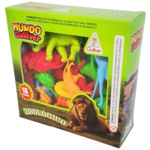 Miniatura Colecionavel Zoologico C/18FIGURAS e Cercas - Imagem 3