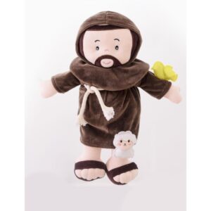 Boneca de Pelucia Religioso Sao Francisco 32CM - Imagem 1