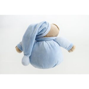 Pelucia Urso Nino Azul Bebe 22CM - Imagem 3