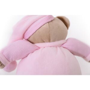 Pelucia Urso Nino Rosa Bebe 22CM - Imagem 4