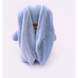 Pelucia Coelho Lucas Azul Bebe 35CM - Imagem 4