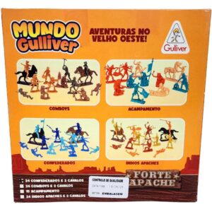 Miniatura Colecionavel Forte Apache ACAMPAME.15INDIOS - Imagem 2