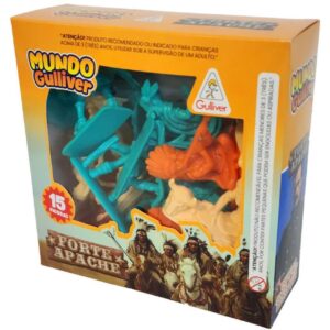 Miniatura Colecionavel Forte Apache ACAMPAME.15INDIOS - Imagem 3