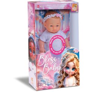 Boneca com Mecanismo Bless Baby Pai Nosso 32CM - Imagem 2