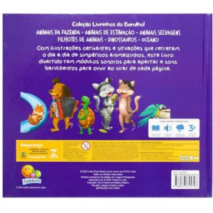 Livro Sonoro Animais de Estimacao 22X19 8PG - Imagem 3