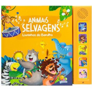 Livro Sonoro Animais Selvagens 22X19,5 8PG - Imagem 1