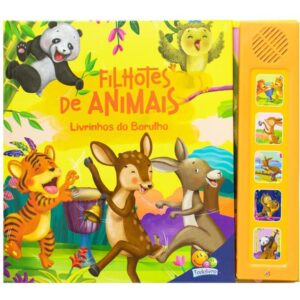 Livro Sonoro Filhotes de Animais 22X19,5 8P - Imagem 1