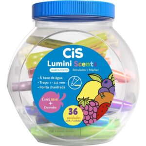 Caneta Marca Texto Cis Lumini Scents Mini Neon (S - Imagem 1