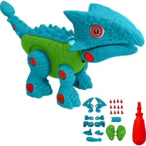 Brinquedo para Montar Anquilossauro Monta e Desmonta - Imagem 1