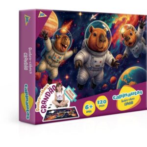 Quebra-Cabeca Cartonado Capinautas Grandao 120PCS - Imagem 1