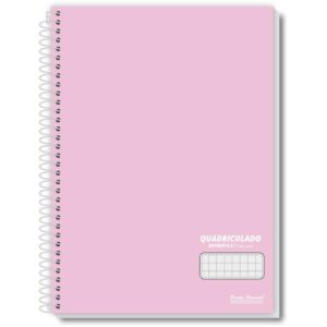Caderno Quadriculado 1/4 7X7MM 80F Esp Office Colors Cd - Imagem 1