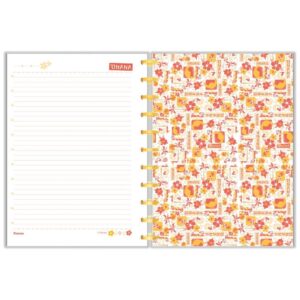 Caderno 01X1 Capa Dura Stitch Movie Disco 80FLS. - Imagem 6