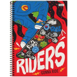 Caderno 01X1 Capa Dura Drip 80FLS. - Imagem 2