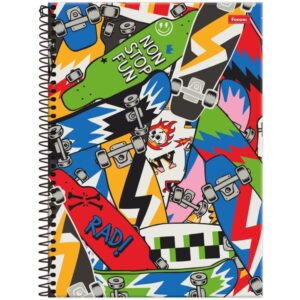 Caderno 01X1 Capa Dura Drip 80FLS. - Imagem 5