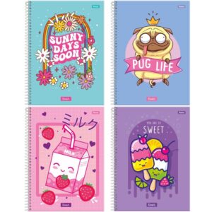 Caderno 01X1 Capa Dura Ever 80FLS. - Imagem 1