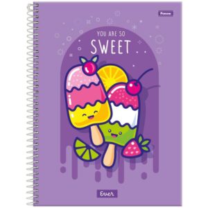 Caderno 01X1 Capa Dura Ever 80FLS. - Imagem 5