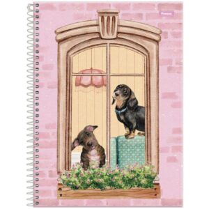 Caderno 01X1 Capa Dura Furfriends 80FLS. - Imagem 3