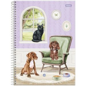 Caderno 01X1 Capa Dura Furfriends 80FLS. - Imagem 4