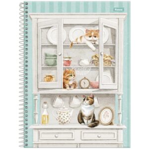 Caderno 01X1 Capa Dura Furfriends 80FLS. - Imagem 5