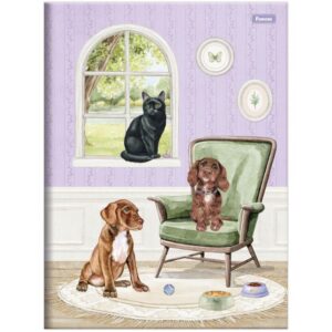 Caderno Brochurao Capa Dura Furfriends 80FLS. - Imagem 4