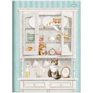 Caderno Brochurao Capa Dura Furfriends 80FLS. - Imagem 5