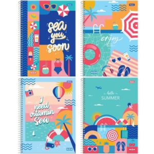 Caderno 15X1 Capa Dura High Feminino 240FLS. - Imagem 1