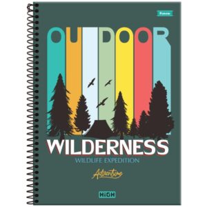 Caderno 12X1 Capa Dura High Masculino 192FLS. - Imagem 3