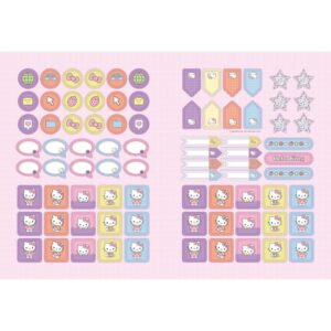 Caderno Brochurao Capa Dura Hello Kitty 80FLS. I.a - Imagem 1