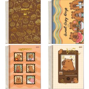 Caderno 01X1 Capa Dura Capyvibes 80FLS. I.a - Imagem 1