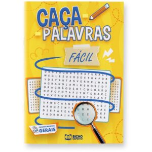 Livro de Atividades Caca Palavras Nivel Facil - Imagem 1