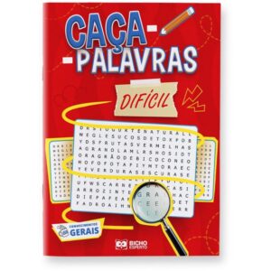 Livro de Atividades Caca Palavras Nivel Dificil - Imagem 1