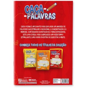 Livro de Atividades Caca Palavras Nivel Dificil - Imagem 4