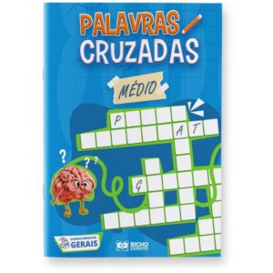Livro de Atividades Cruzadinhas Nivel Medio - Imagem 1