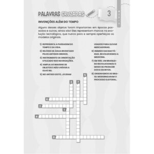 Livro de Atividades Cruzadinhas Nivel Medio - Imagem 2